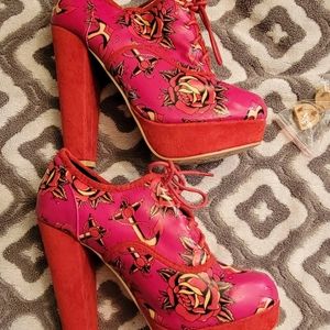 Iron Fist Love Me Now? Lace Up Platform